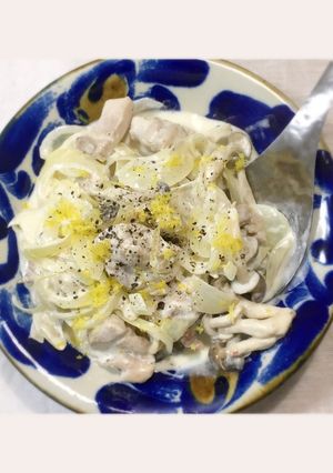レモン香る♪大人のチキンクリーム煮-レシピのメイン写真