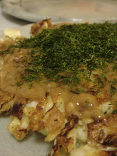 ヘルシー!豆腐とキャベツのお好み焼き-レシピのメイン写真