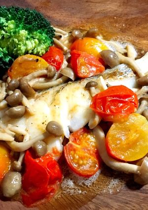 タラのムニエル〜きのこバターソース添え～-レシピのメイン写真