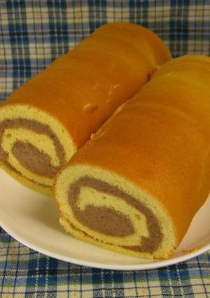 モンブランクリームnoロールケーキ-レシピのメイン写真