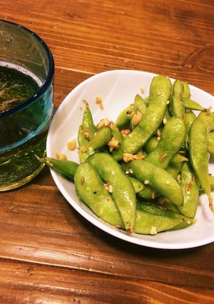おつまみ ニンニクミン枝豆-レシピのメイン写真