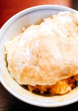 しろみ焼きのっけ♪濃厚卵かけごはん-レシピのメイン写真