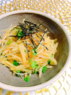 簡単♪じゃがいもと貝割れ大根サラダ-レシピのメイン写真