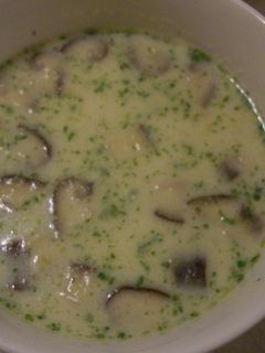 さつまいもと椎茸のミルクスープ-レシピのメイン写真