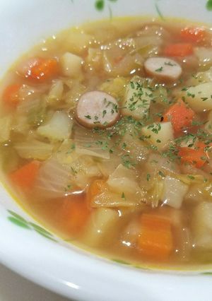 野菜たっぷり❤️簡単コンソメスープ♪-レシピのメイン写真