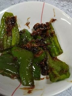 万願寺唐辛子の甘辛炒め-レシピのメイン写真