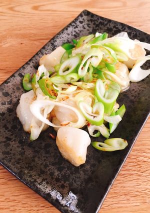 お餅のネギ焼き〜ごま油・生姜風味〜-レシピのメイン写真