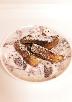 ❁卵なし♡ココアきな粉フレンチトースト❁-レシピのメイン写真