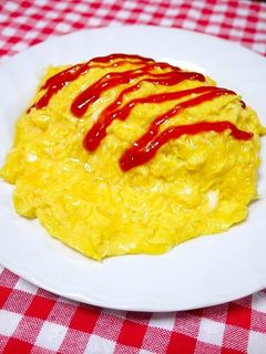 簡単!ふわとろオムライス☆明太バター-レシピのメイン写真