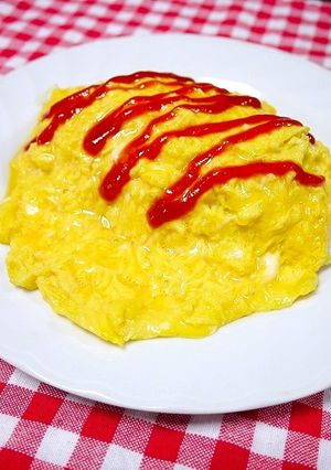 簡単！ふわとろオムライス☆明太バター-レシピのメイン写真
