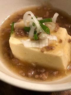 豆腐のそぼろあんかけ-レシピのメイン写真