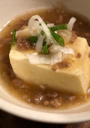 豆腐のそぼろあんかけ-レシピのメイン写真