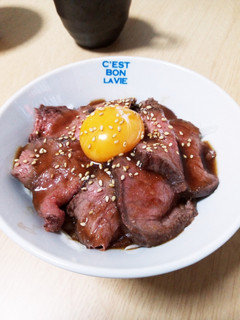 ☆タレが決め手!絶品ローストビーフ丼☆-レシピのメイン写真