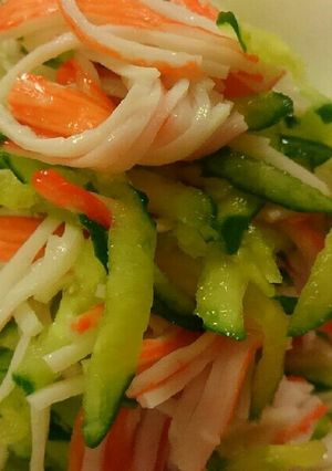 もう1品?カニかまで酢物。❤ゆりさん風-レシピのメイン写真