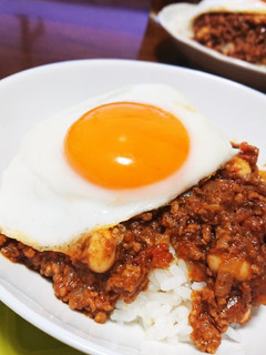 簡単!豆入りドライカレー-レシピのメイン写真