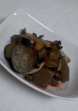 茄子としめじのさっと煮-レシピのメイン写真