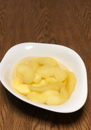 リンゴのコンポート-レシピのメイン写真