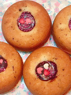 バレンタイン♡チョコ入りのドーナツケーキ-レシピのメイン写真
