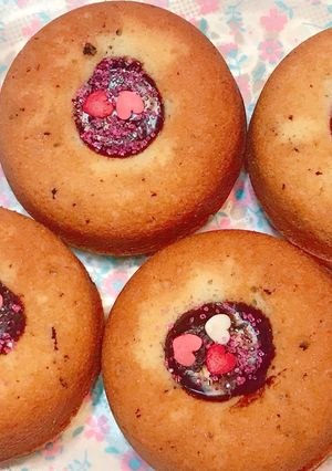 バレンタイン♡チョコ入りのドーナツケーキ-レシピのメイン写真