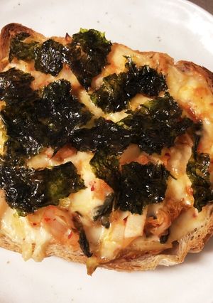 キムチチーズトースト-レシピのメイン写真