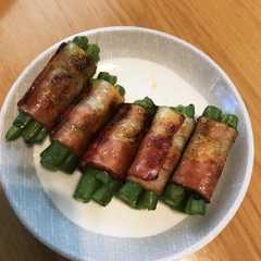 รูปของ いんげんのベーコン巻き