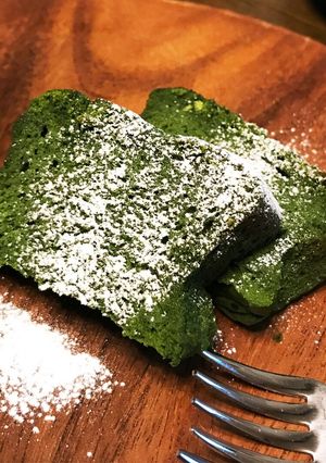 簡単濃〜い抹茶テリーヌ 甘さかなり控えめ-レシピのメイン写真