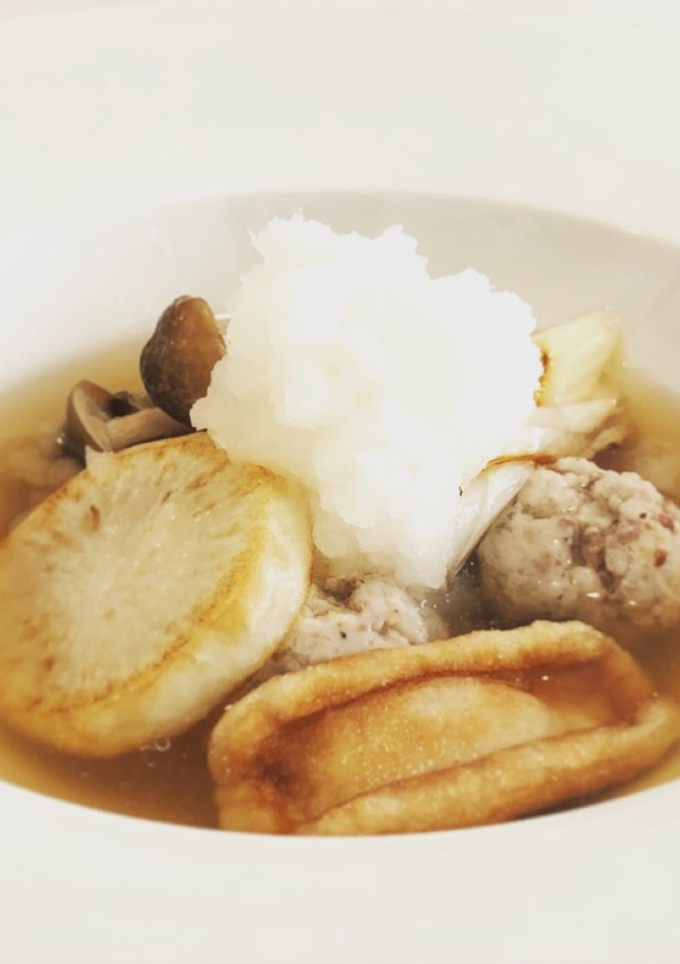 鯵つみれ団子のおろしまみれ-レシピのメイン写真