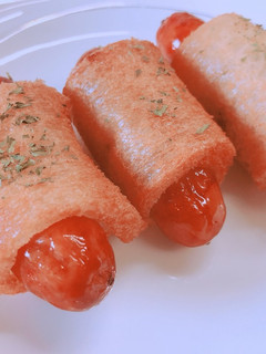 おやつや朝食にソーセージ ロール揚げパン-レシピのメイン写真