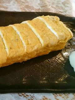 しらすとネギのだし巻き卵-レシピのメイン写真