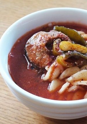 スープジャー・サバ水煮缶トマト煮基本系-レシピのメイン写真