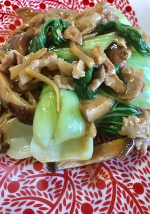 むくみ解消！和風チンゲン菜の炒め物-レシピのメイン写真