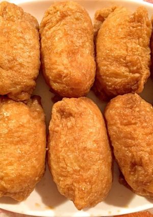 煮込まなくて簡単！余りご飯でおいなりさん-レシピのメイン写真