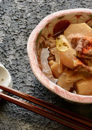 お出汁が染み旨ほっこり芋煮-レシピのメイン写真