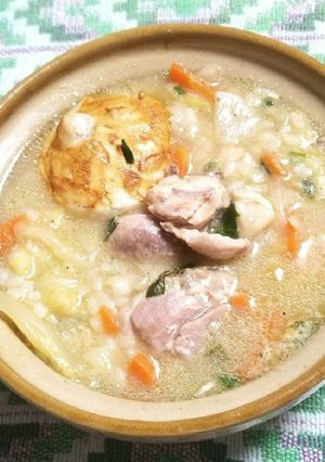 手羽元で参鶏湯風スープ-レシピのメイン写真