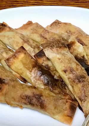 残りカレーで焼き春巻き-レシピのメイン写真