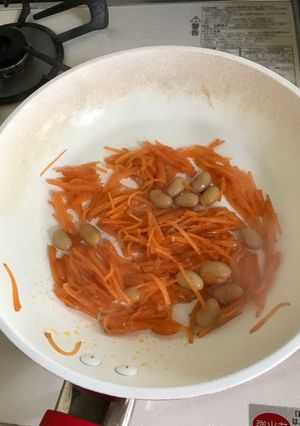にんじんと大豆のきんぴら-レシピのメイン写真