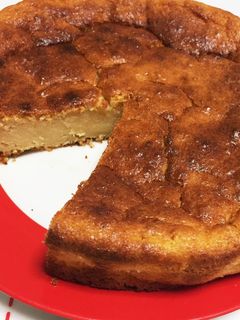 栄養満点!酒粕とおからのチーズケーキ-レシピのメイン写真
