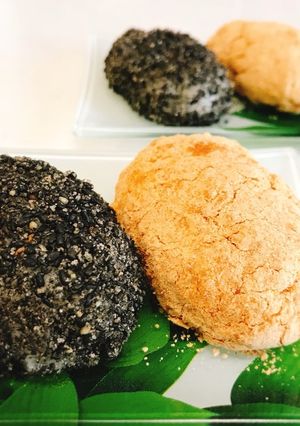 もち米不要！切り餅でもちもちおはぎ！-レシピのメイン写真