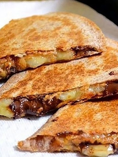 ピーナッツバターとバナナのケサディーヤ-レシピのメイン写真
