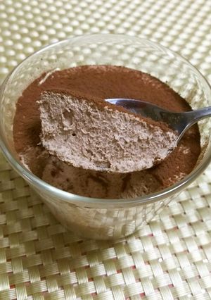 ★簡単！濃厚な大人の＊チョコムース＊♪-レシピのメイン写真