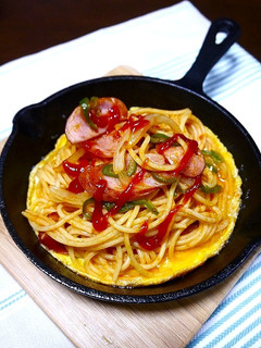簡単!名古屋☆鉄板イタリアンナポリタン-レシピのメイン写真