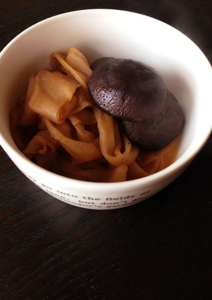 干し椎茸とかんぴょう煮-レシピのメイン写真