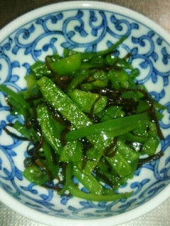 簡単 ピーマンの塩昆布和え-レシピのメイン写真