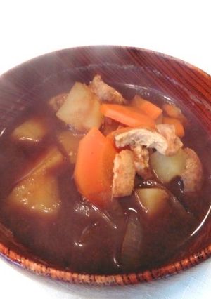 お手軽野菜の味噌汁-レシピのメイン写真