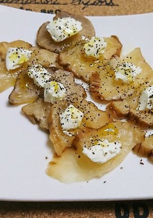 旨ウマ♪いぶりがっこにチーズ-レシピのメイン写真