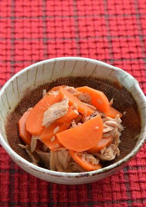 ニンジンのツナ煮-レシピのメイン写真