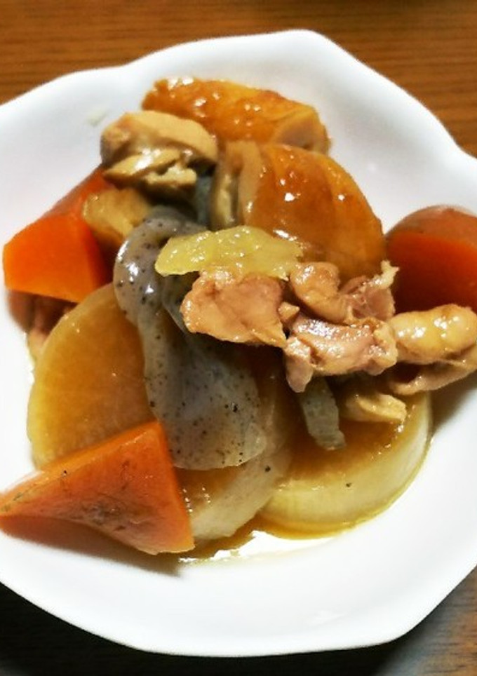 鶏肉と大根のしみしみ煮物-レシピのメイン写真