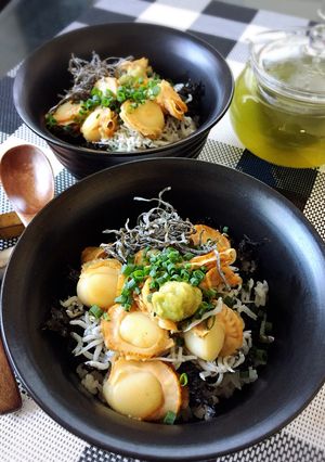 ホタテ茶漬け-レシピのメイン写真