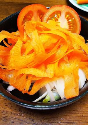 ニンジン と 玉ねぎの サラダ-レシピのメイン写真