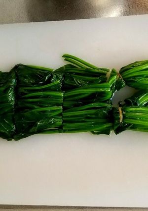 ほうれん草のバラけない茹で方-レシピのメイン写真